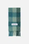 Acne Studios Mohair Checked Scarf