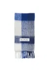 Acne Studios Checked Fringed Scarf
