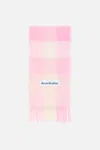 Acne Studios Mohair Checked Scarf