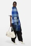 Acne Studios Mohair Checked Scarf