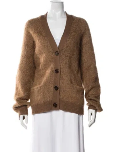 Pre-owned Acne Studios Mohair Jacket In Brown