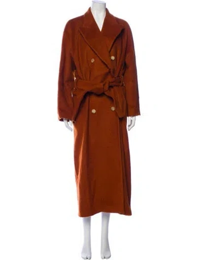 Pre-owned Acne Studios Mohair Trench Coat In Multi