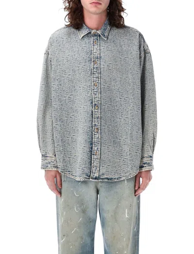 ACNE STUDIOS ACNE STUDIOS MONOGRAM DENIM SHIRT