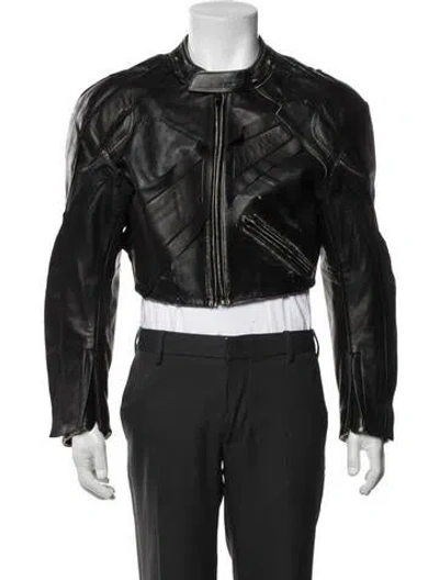 Pre-owned Acne Studios Moto Jacket In Black