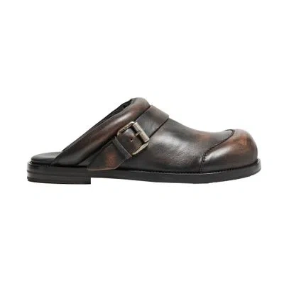 Acne Studios Mules In Brown