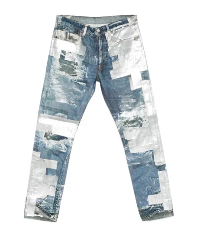 Acne Studios Multi-pocket Casual Pants In Blue