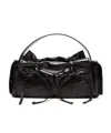Acne Studios Multi-pocket Shoulder Bag In Black