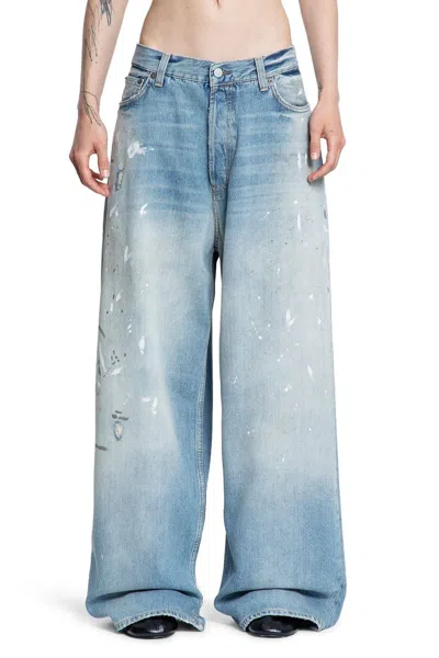 Acne Studios Multi-pocket Jeans In Blue