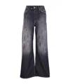 Acne Studios Multi-pocket Jeans In Black