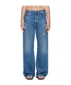 Acne Studios Multi-pocket Jeans In Blue