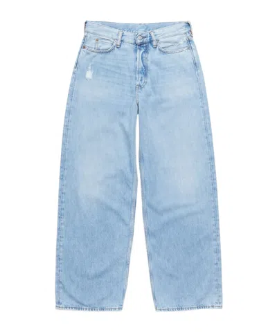 Acne Studios Blue Loose-fit 1991 Toj Jeans In 228 Light Blue