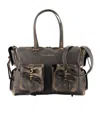 Acne Studios Brown Multipocket Tote In Black