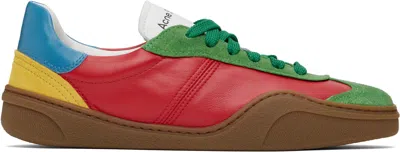 ACNE STUDIOS MULTICOLOR LACE-UP SNEAKERS