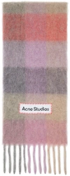 Acne Studios Alpaca Blend Scarf In Fuchsia,pink