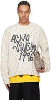 Acne Studios Crewneck Sweater In White