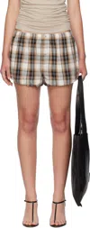 Acne Studios Multicolor Relaxed-fit Shorts In Multi