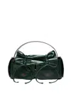 Acne Studios Green Multipocket Bag In Dark Green