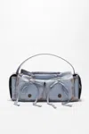 Acne Studios Multipocket Bag In Lilac,brown