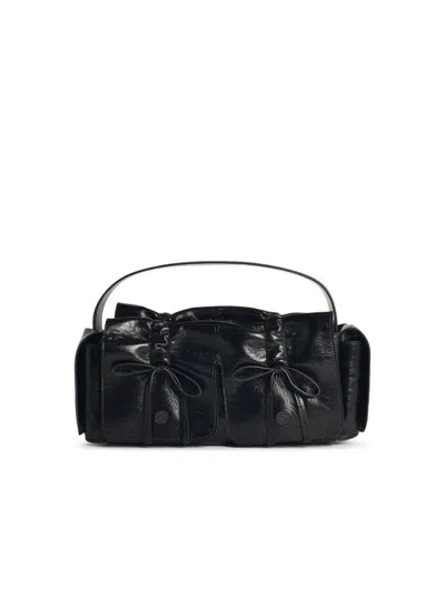 Acne Studios 'multipocket' Black Leather Bag