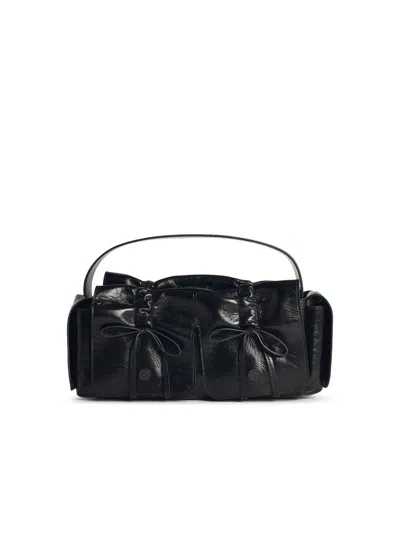 Acne Studios Multipocket Black Leather Bag