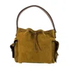 Acne Studios Multipocket Crossbody In Brown
