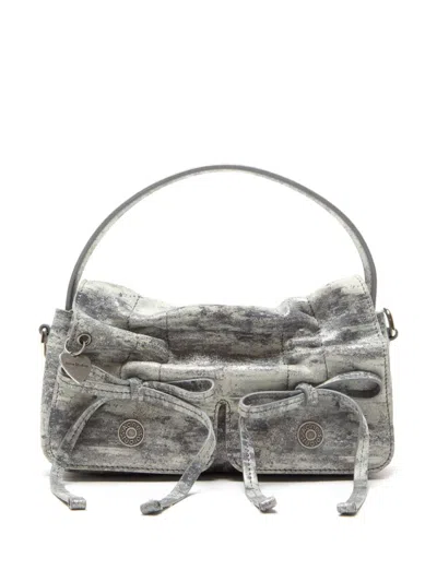 Acne Studios Multipocket Crossbody Bag In Grey