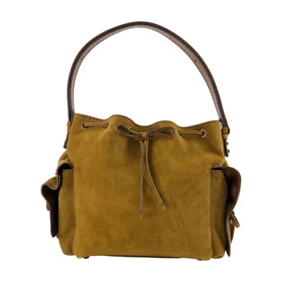 Acne Studios Multipocket Crossbody In Brown