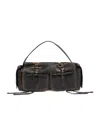 Acne Studios Multipocket Handbag In Black