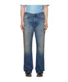 Acne Studios Multi-pocket Jeans In Blue