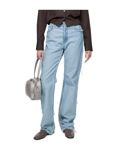Acne Studios Multi-pocket Jeans In Blue
