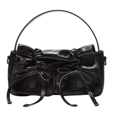 Acne Studios Multipocket Leather Bag In Black