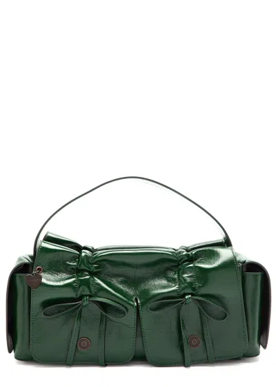 ACNE STUDIOS ACNE STUDIOS MULTIPOCKET LEATHER TOP HANDLE BAG