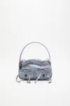 Acne Studios Multipocket Micro Bag In Lilac,brown