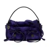 Acne Studios Multipocket Micro Bleached Purse In Blue