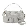 Acne Studios Multipocket Micro Vintage Crossbody In White