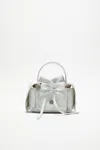 Acne Studios Multipocket Mini Bag In White,grey