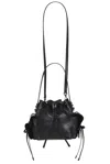 Acne Studios Multipocket Mini Bucket Lux Bag In Black