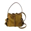 Acne Studios Multipocket Mini Crossbody In Brown