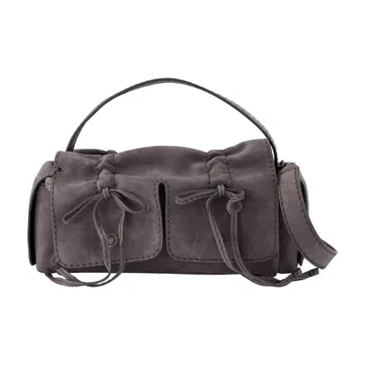 Acne Studios Multipocket S Purse -  - Leather - Grey In Gray
