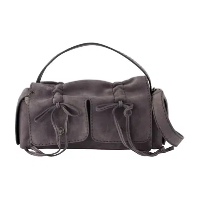 Acne Studios Multipocket S Purse -  - Leather - Grey In Gray