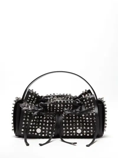 Acne Studios Multipocket Shoulder Bag In 黑色