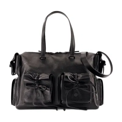 Acne Studios Multipocket Shoulder Bag In Black