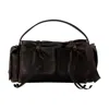 Acne Studios Multipocket Shoulder Bag In Brown
