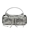 Acne Studios Multipocket Shoulder Bag In Gray