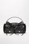 Acne Studios Multipocket Studs Bag In Black