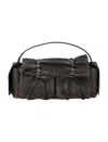 Acne Studios Multipocket Micro Bag In Brown