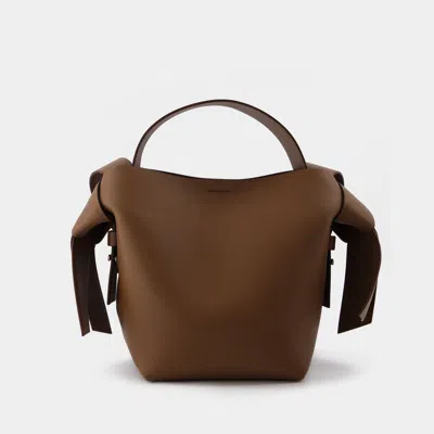 Acne Studios Musebi Mini Bag In Brown