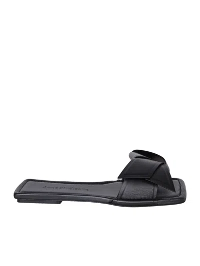 ACNE STUDIOS MUSUBI BLACK SANDALS