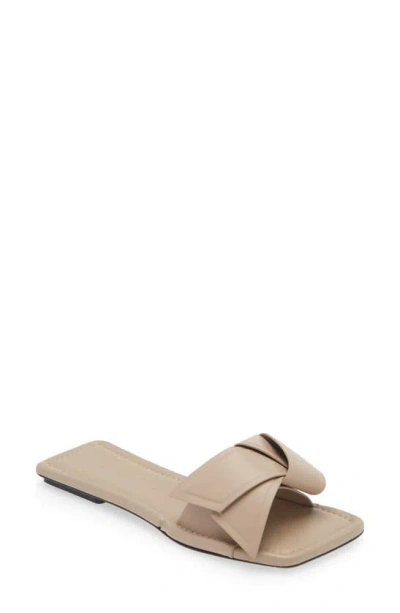 ACNE STUDIOS MUSUBI BOW SLIDE SANDAL