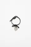 Acne Studios Musubi Charm Bracelet In Black